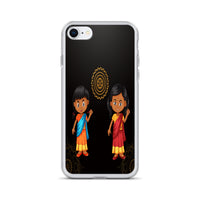 GIRLS IN SAREE iphone case
