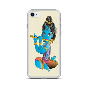 KRISHNA WITH HIS FLUTE iphone case