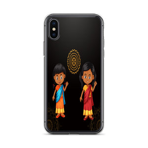 GIRLS IN SAREE iphone case