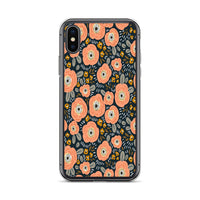 ORANGE FLOWERS iphone case
