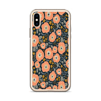 ORANGE FLOWERS iphone case
