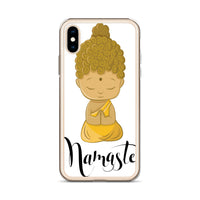 BUDDHA NAMASTE iphone case
