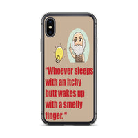 SMELLY FINGER iphone case
