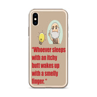 SMELLY FINGER iphone case