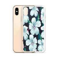 WHITE HIBISCUS iphone case
