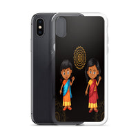 GIRLS IN SAREE iphone case
