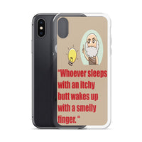 SMELLY FINGER iphone case
