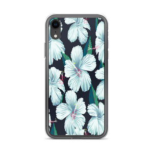 WHITE HIBISCUS iphone case