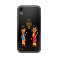 GIRLS IN SAREE iphone case
