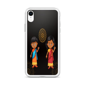 GIRLS IN SAREE iphone case