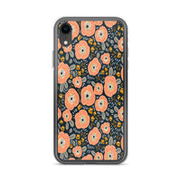 ORANGE FLOWERS iphone case