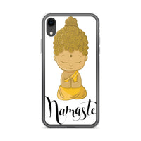 BUDDHA NAMASTE iphone case
