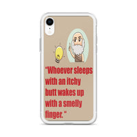 SMELLY FINGER iphone case
