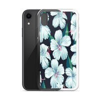 WHITE HIBISCUS iphone case
