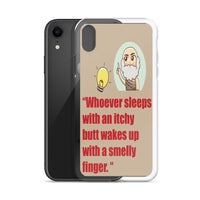 SMELLY FINGER iphone case
