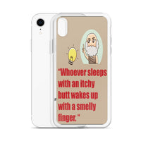 SMELLY FINGER iphone case
