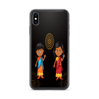 GIRLS IN SAREE iphone case
