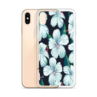 WHITE HIBISCUS iphone case
