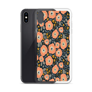 ORANGE FLOWERS iphone case