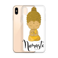 BUDDHA NAMASTE iphone case
