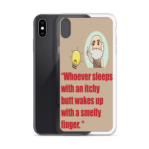 SMELLY FINGER iphone case