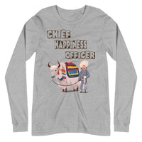 CHIEF HAPPINESS OFFICER MAN unisex tshirt full sleeve
