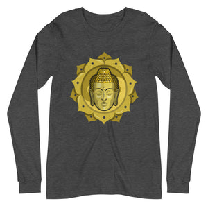 BUDDHA GOLDEN unisex tshirt full sleeve