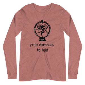 FROM DARKNESS TO LIGHT unisex tshirt full sleeve