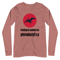 PTERODACTYL'S P unisex tshirt full sleeve
