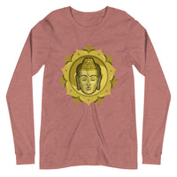 BUDDHA GOLDEN unisex tshirt full sleeve
