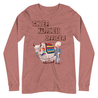 CHIEF HAPPINESS OFFICER MAN unisex tshirt full sleeve
