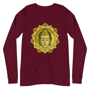 BUDDHA GOLDEN unisex tshirt full sleeve