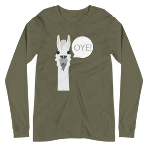 ALPACA OYE unisex full sleeve tshirt