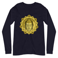 BUDDHA GOLDEN unisex tshirt full sleeve
