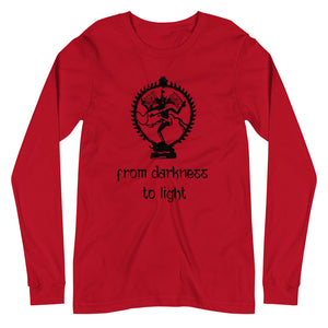 FROM DARKNESS TO LIGHT unisex tshirt full sleeve