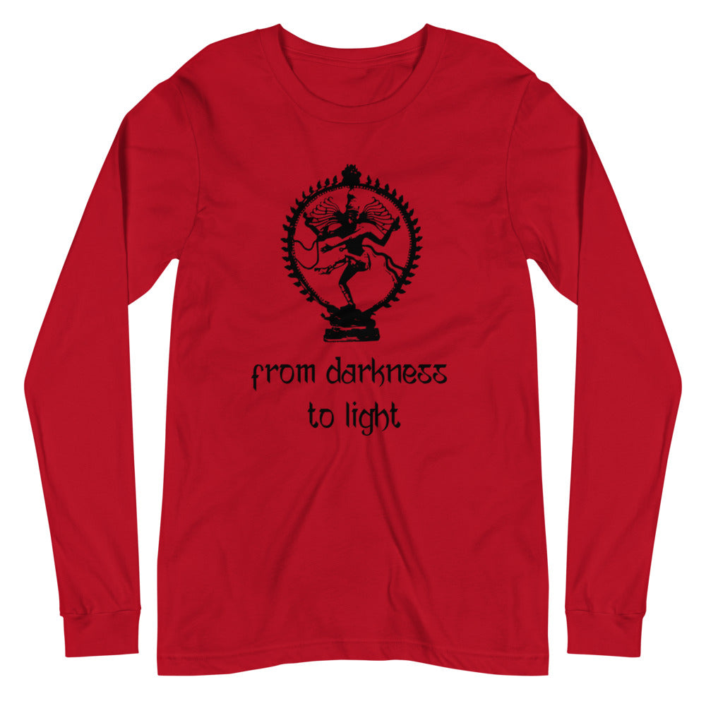 FROM DARKNESS TO LIGHT unisex tshirt full sleeve