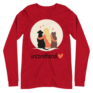UNCONDITIONAL LOVE unisex tshirt full sleeve