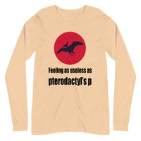 PTERODACTYL'S P unisex tshirt full sleeve
