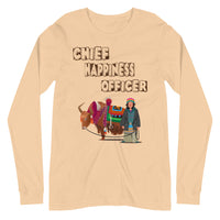 CHIEF HAPPINESS OFFICER WOMAN unisex tshirt full sleeve
