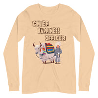 CHIEF HAPPINESS OFFICER MAN unisex tshirt full sleeve
