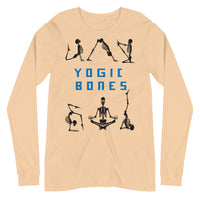 YOGIC BONES unisex tshirt full sleeve
