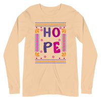 HOPE unisex tshirt full sleeve
