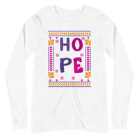 HOPE unisex tshirt full sleeve
