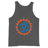 OM RED AURA unisex tanktop
