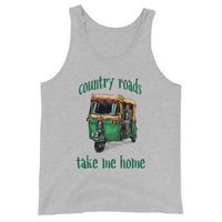 COUNTRY ROADS TAKE ME HOME unisex tanktop
