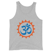 OM RED AURA unisex tanktop
