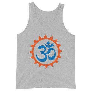 OM RED AURA unisex tanktop