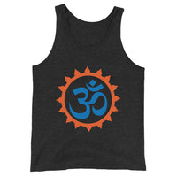 OM RED AURA unisex tanktop