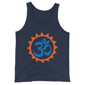 OM RED AURA unisex tanktop