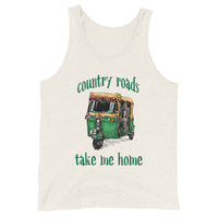 COUNTRY ROADS TAKE ME HOME unisex tanktop